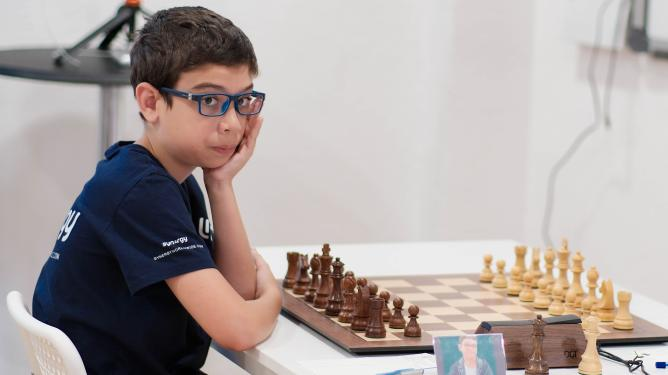 Faustino Oro is one of the world's most promising players. Photo: Federico Marin Bellon.